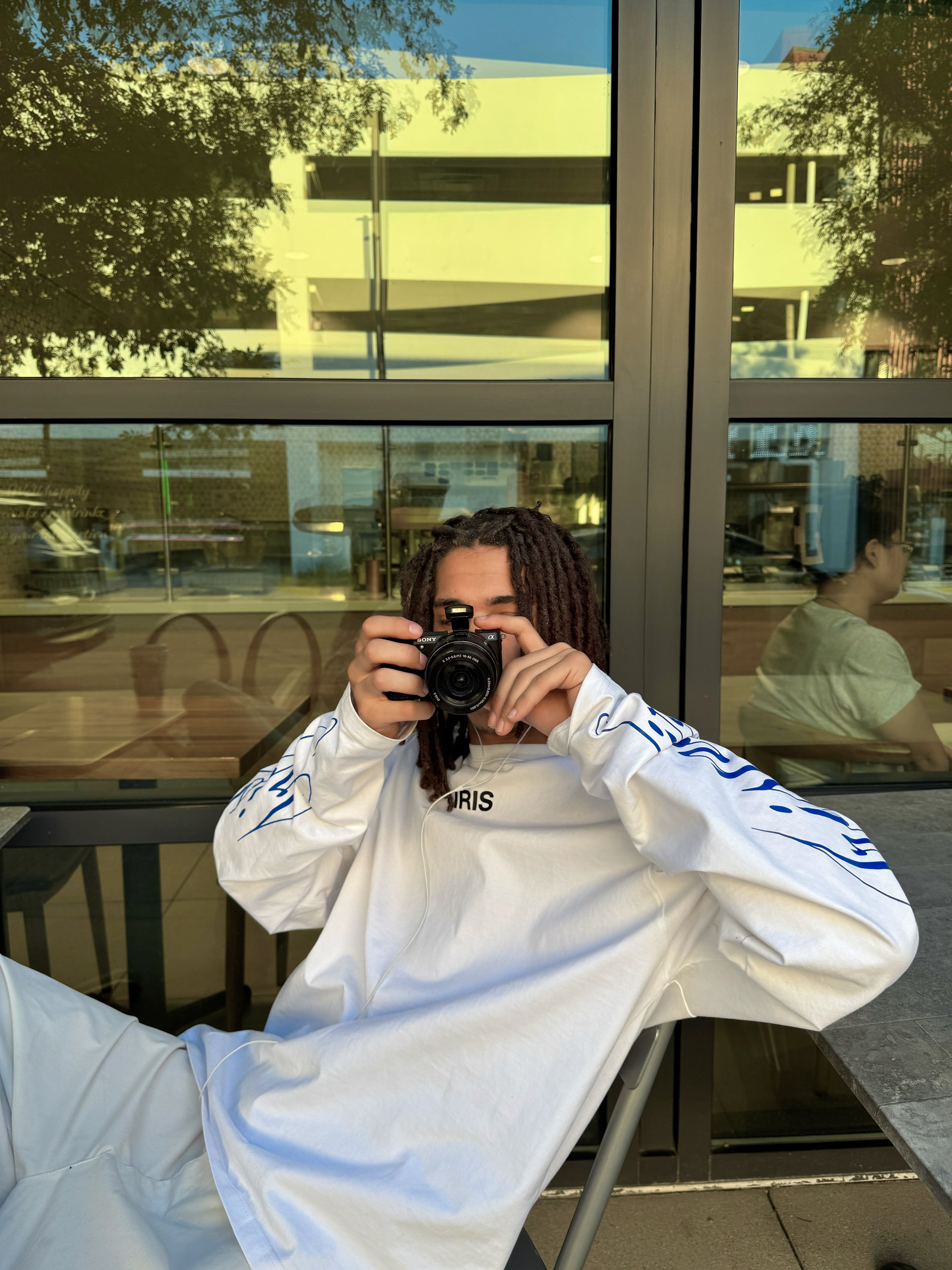 Ligne Script L/S White