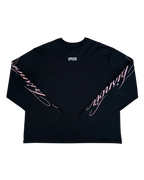 Ligne Script L/S Black