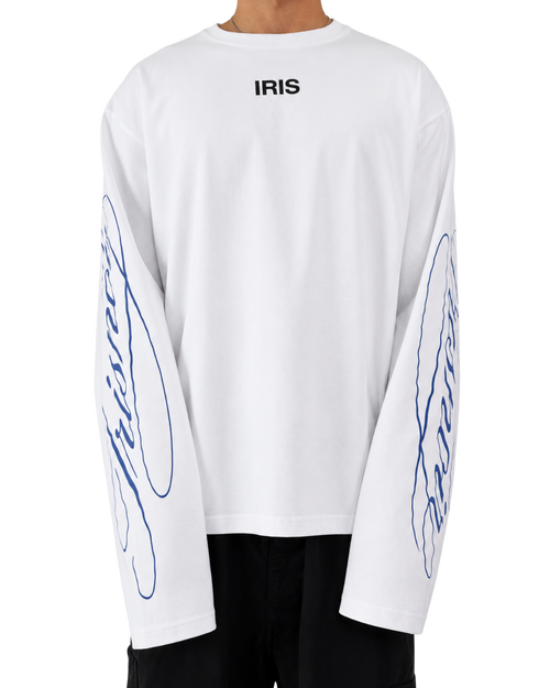 Ligne Script L/S White