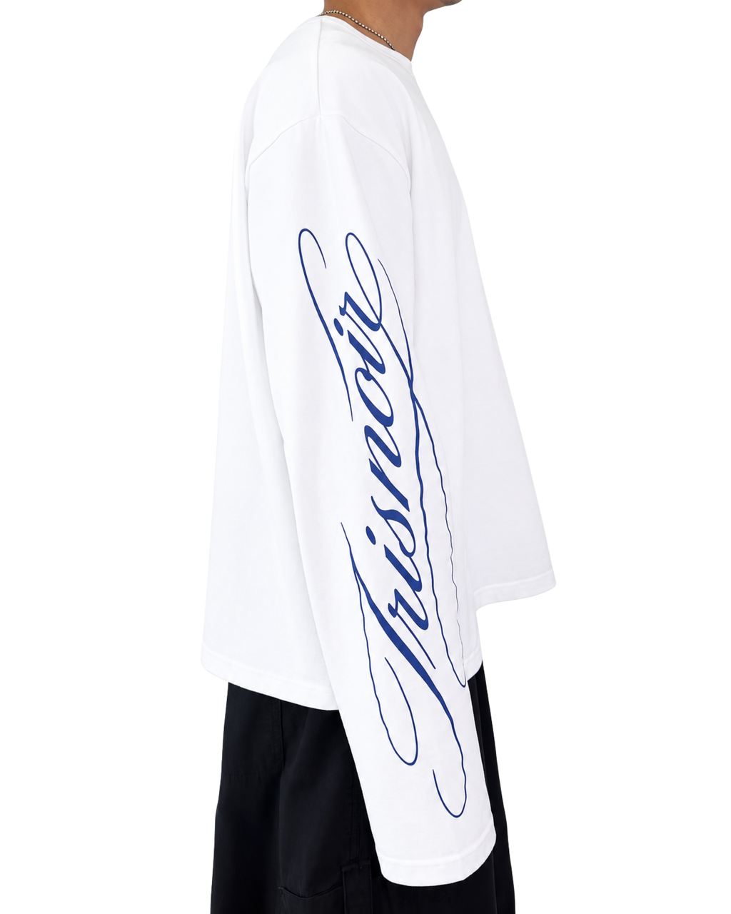 Ligne Script L/S White