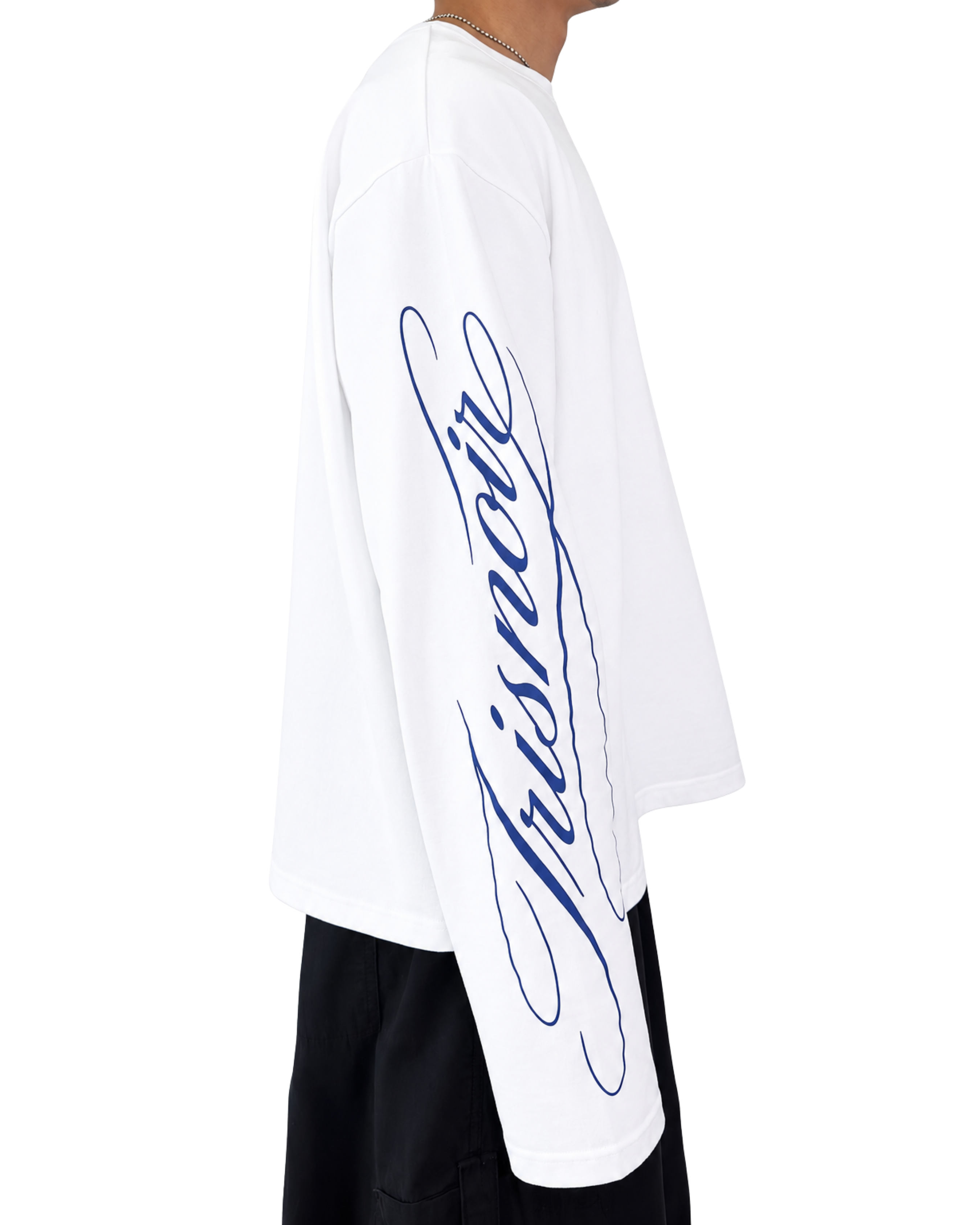 Ligne Script L/S White