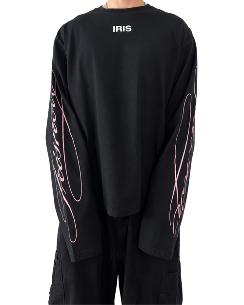 Ligne Script L/S Black