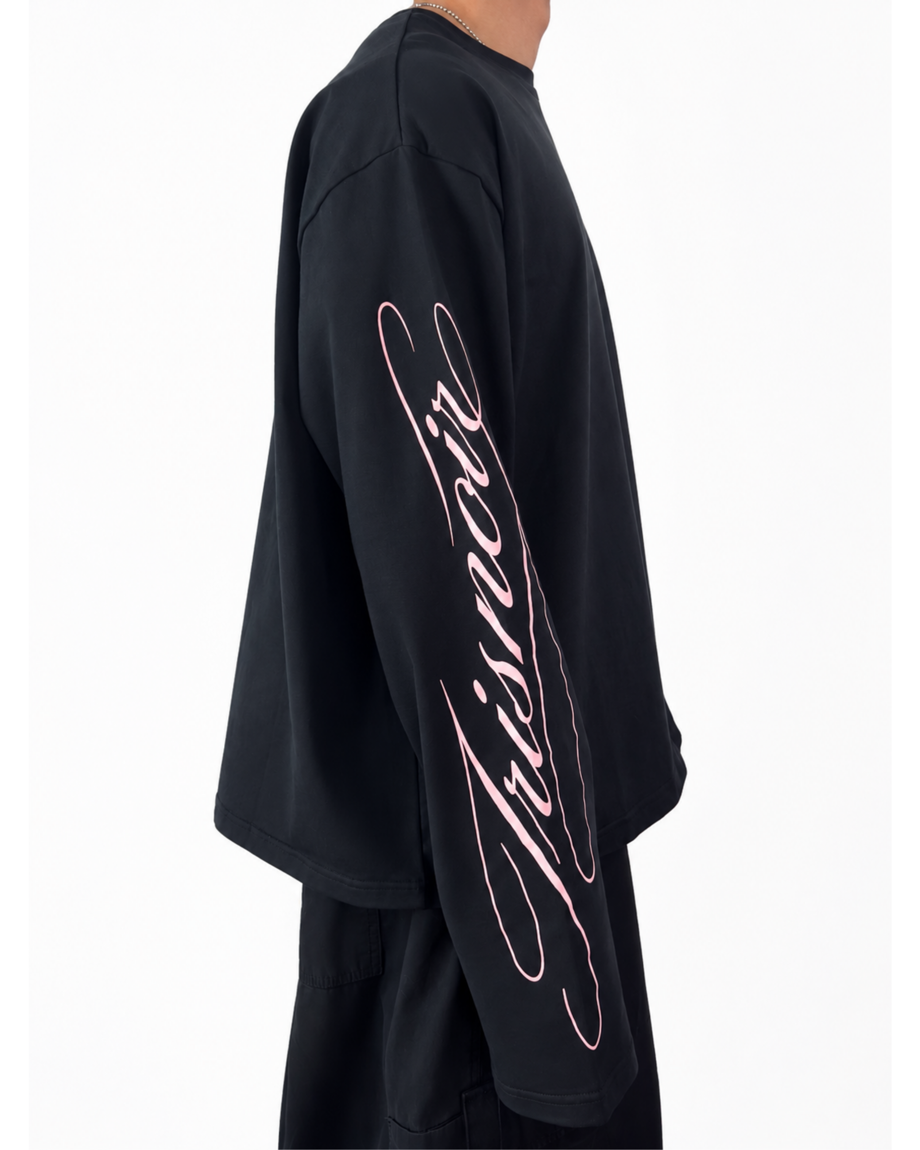 Ligne Script L/S Black