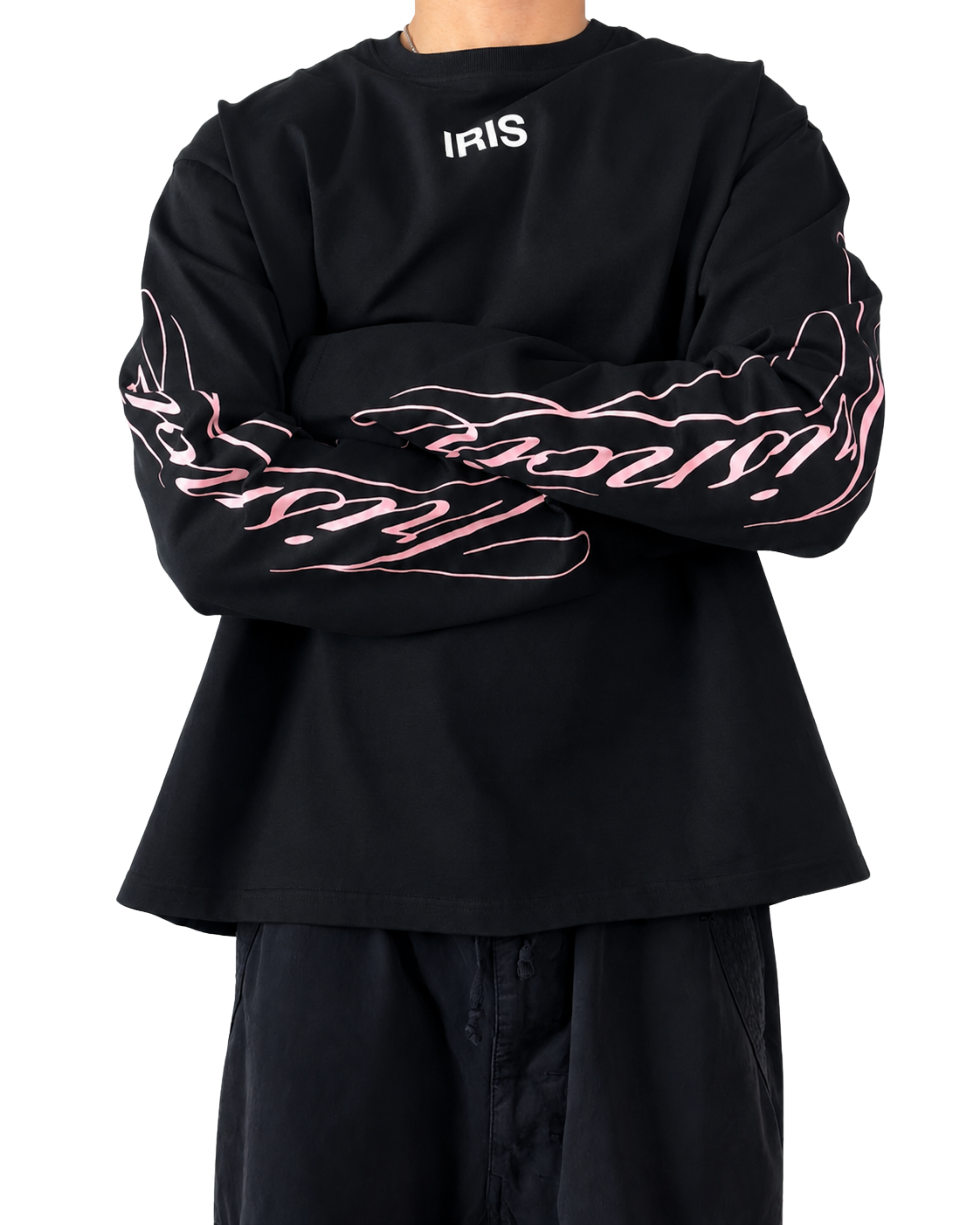 Ligne Script L/S Black