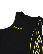 PRE-ORDER Ligne Script Tank Top Black