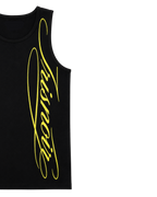 PRE-ORDER Ligne Script Tank Top Black