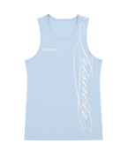 PRE-ORDER Ligne Script Tank Top Blue