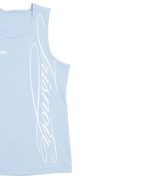 PRE-ORDER Ligne Script Tank Top Blue