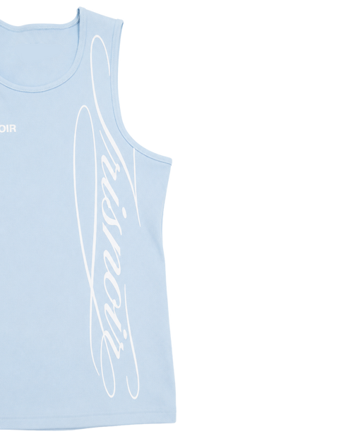 PRE-ORDER Ligne Script Tank Top Blue