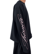 Ligne Script L/S Black