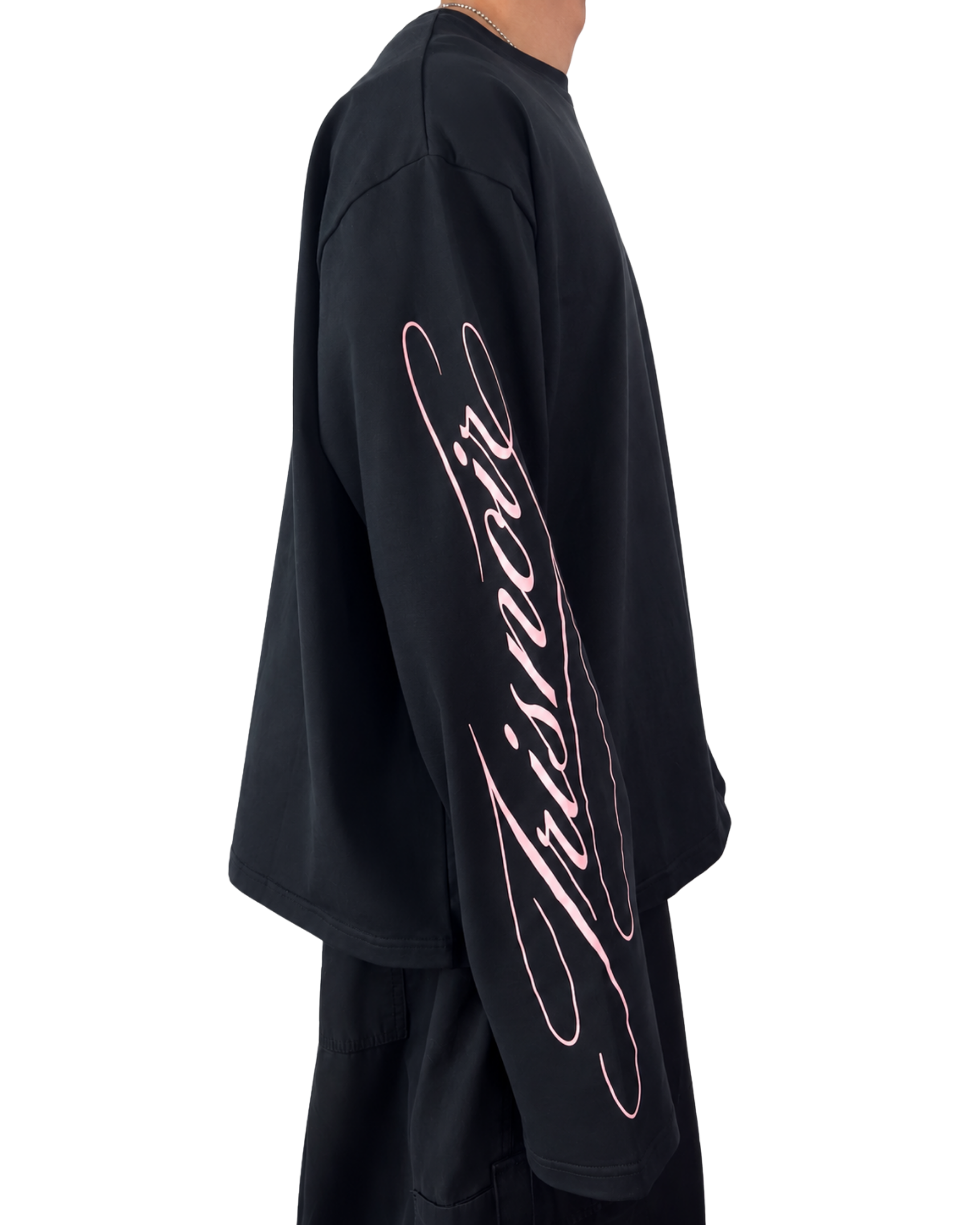 Ligne Script L/S Black