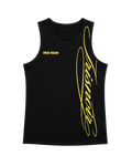 PRE-ORDER Ligne Script Tank Top Black